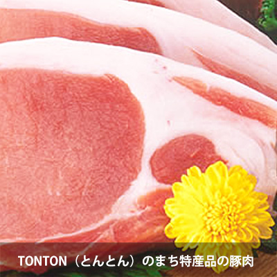 TONTON（とんとん）のまち特産品の豚肉