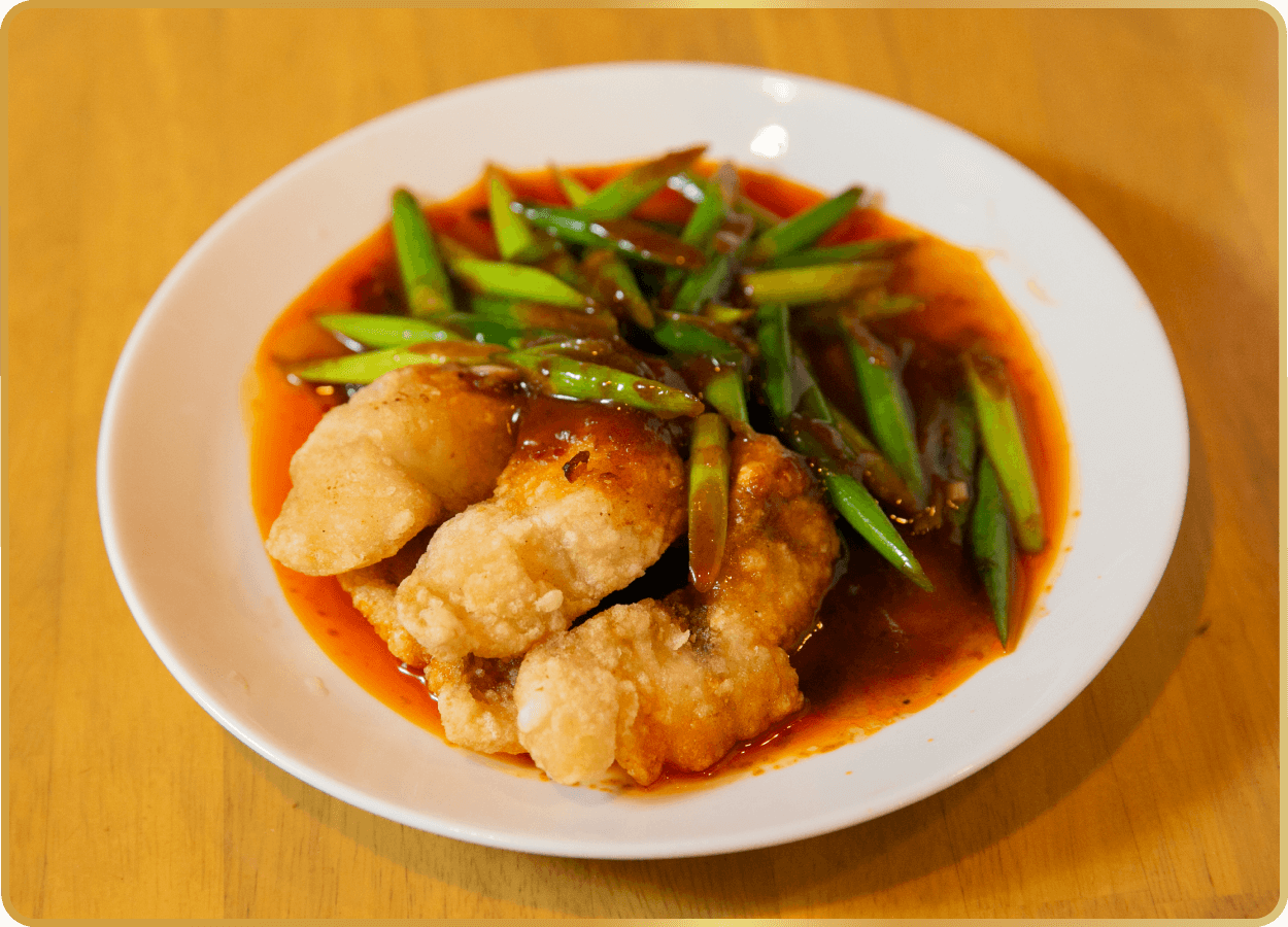 四川麻婆風 魚あんかけ