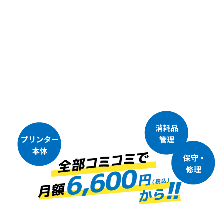 法人向け 定額プリントサービス フラット12