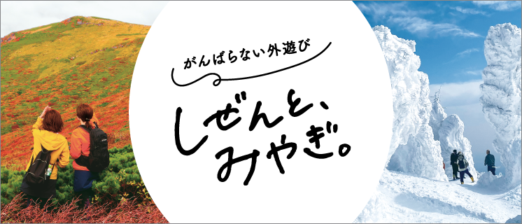 がんばらない外遊び しぜんと、みやぎ