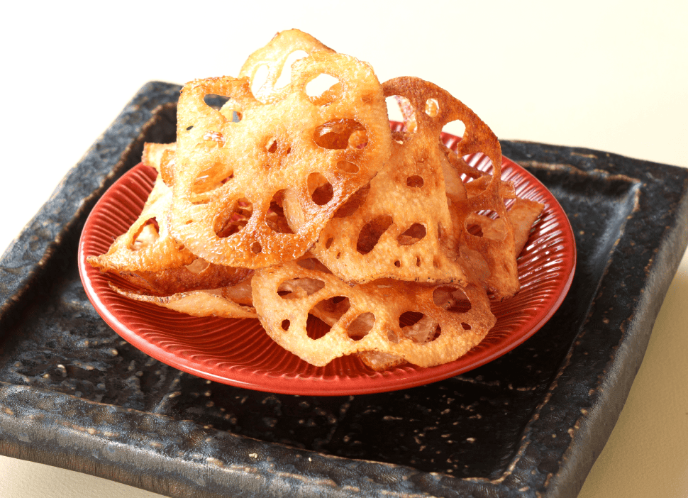 備南蓮根ふりふりチップス