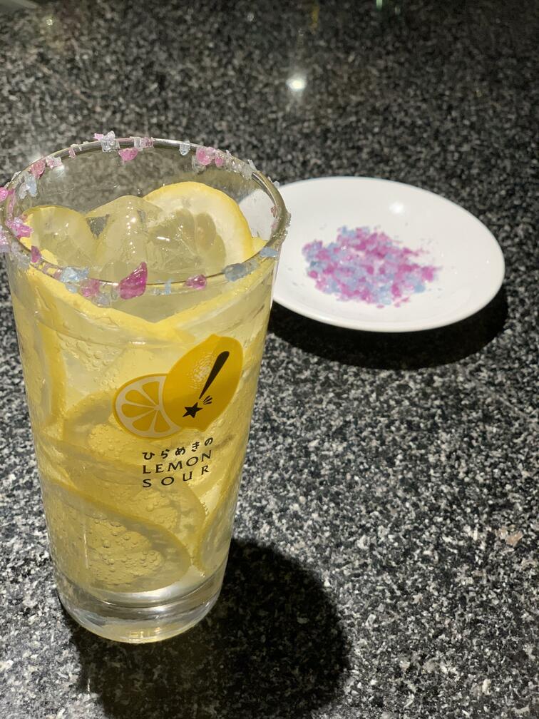 パチパチパンチレモンサワー