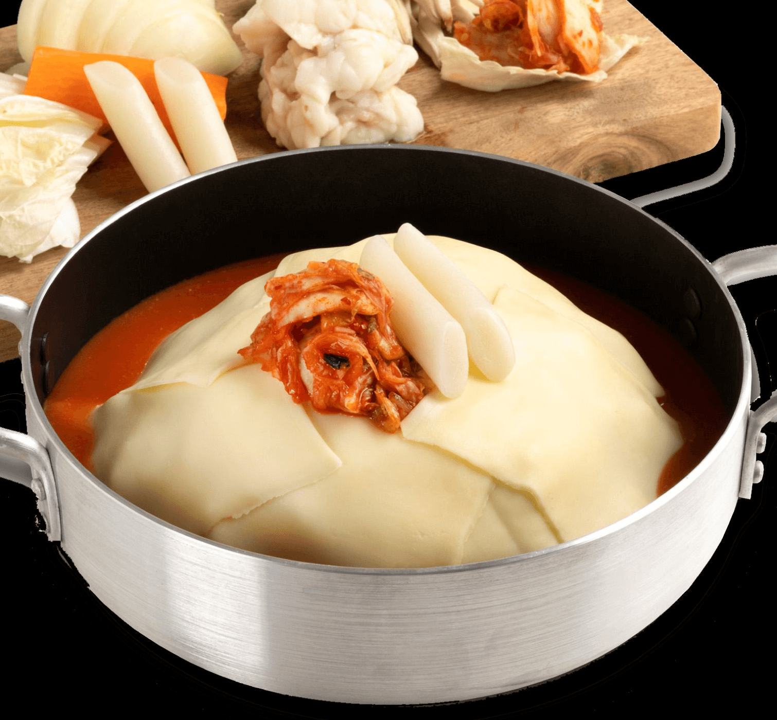 ■韓国風■コプチャンチョンゴル［発酵すぅぷのモツちーずチゲ鍋］